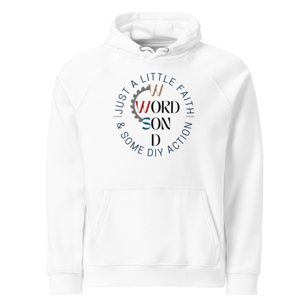 WWS - Unisex Eco Raglan Hoodie - Round - Image 6