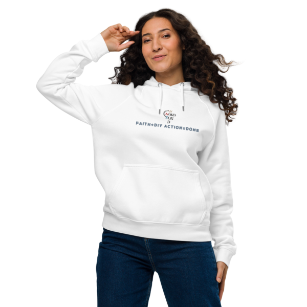 WWS - Unisex Eco Raglan Hoodie - Classic - Image 2