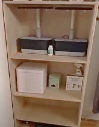 Indoor Gardening Cabinet